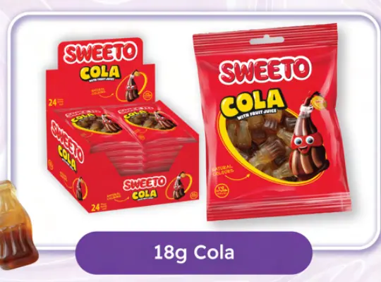 SWEETO COLA 18G