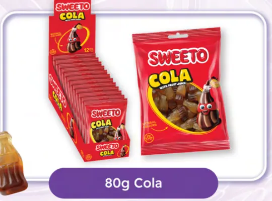 SWEETO COLA 80G