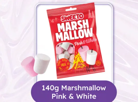 SWEETO FLORA MARSHMALLOW 140G