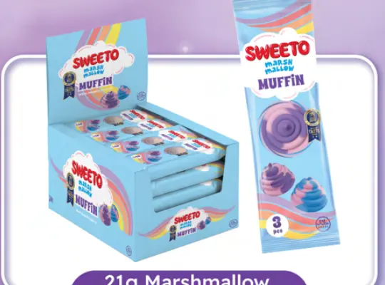 SWEETO MUFFIN MARSHMALLOW 21G