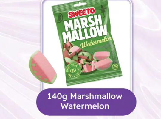 SWEETO PINK & WHITE 140G