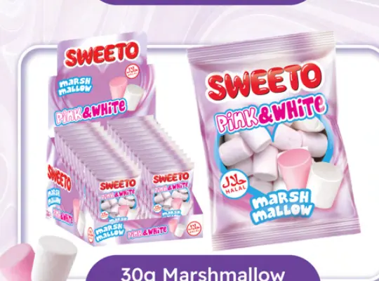 SWEETO TWIST MARSHMALLOW 30G
