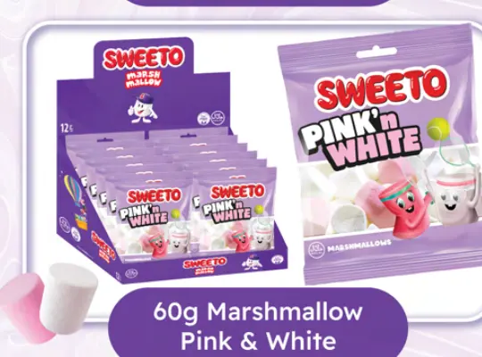 SWEETO TWIST MARSHMALLOW 60G